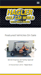 Mobile Screenshot of haglergolfcarworld.com